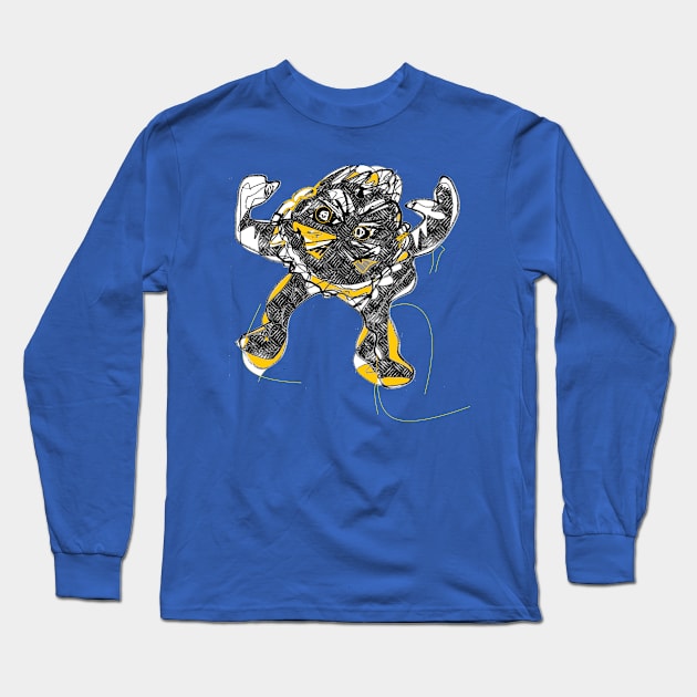 PANCAKE-MAN Long Sleeve T-Shirt by SIROZELOT